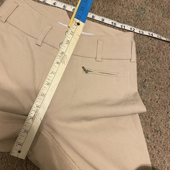 Goode Rider Beige Breeches Women Sz 24R Equestrian Pants Horse Riding Outdoors - Picture 2 of 12